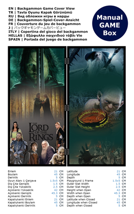 The Lord of The Rings Tasar�m Tavla