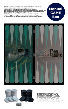 The Lord of The Rings Tasar�m Tavla